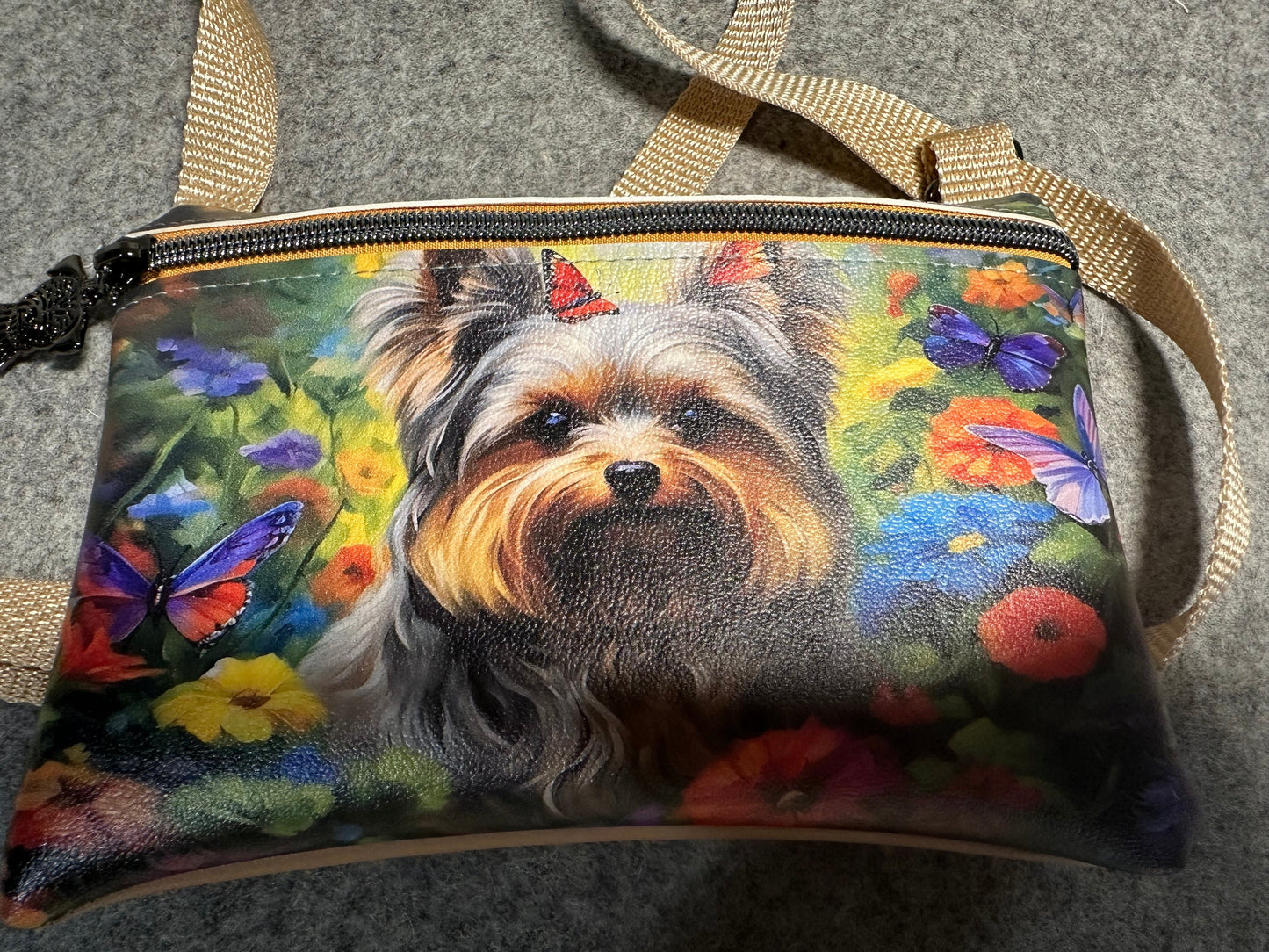 Medium Yorkie Crossbody (9x6)