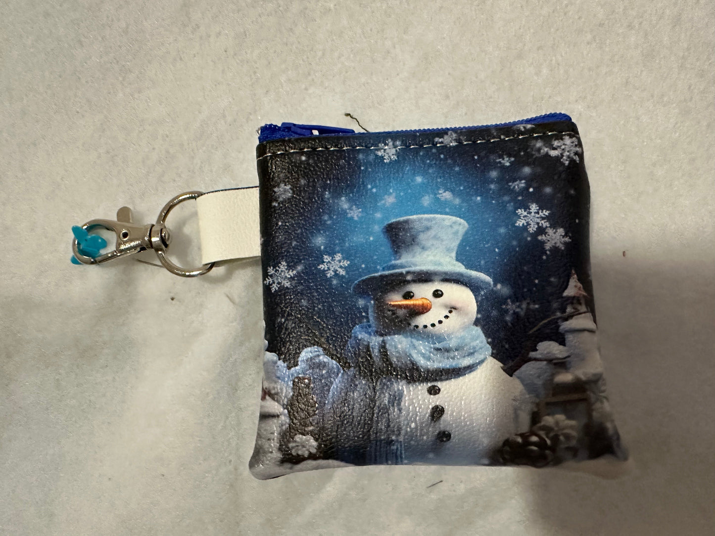 Mini Snowman Pouch (4x4)