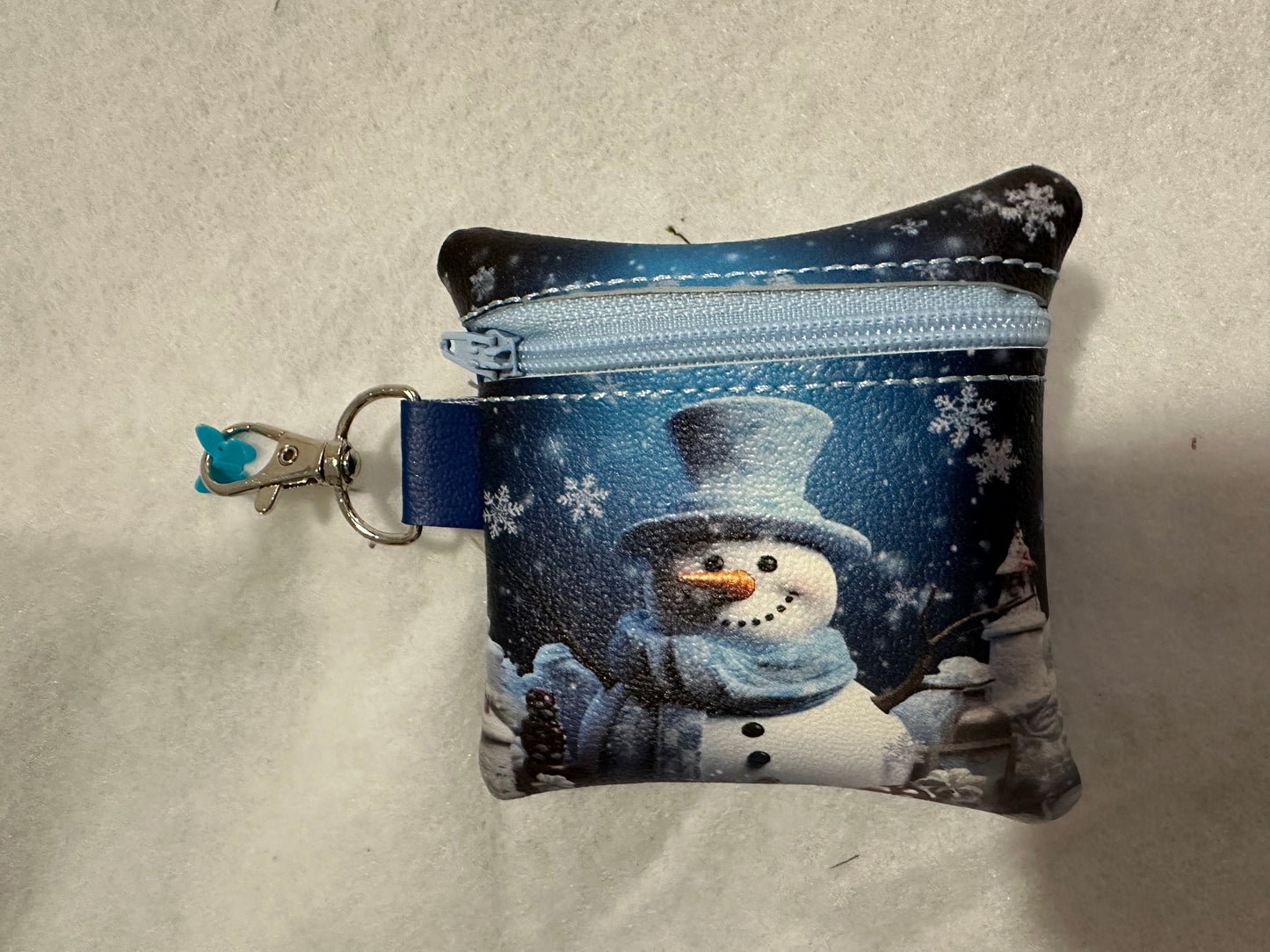 Mini Snowman Pouch (4x4)