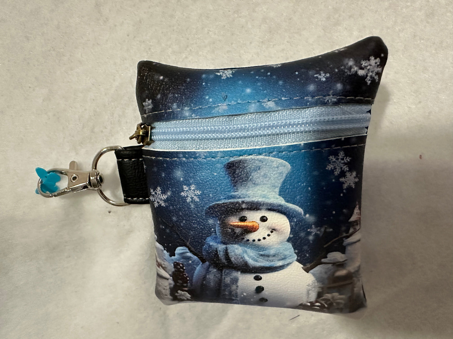 Mini Snowman Pouch (4x4)