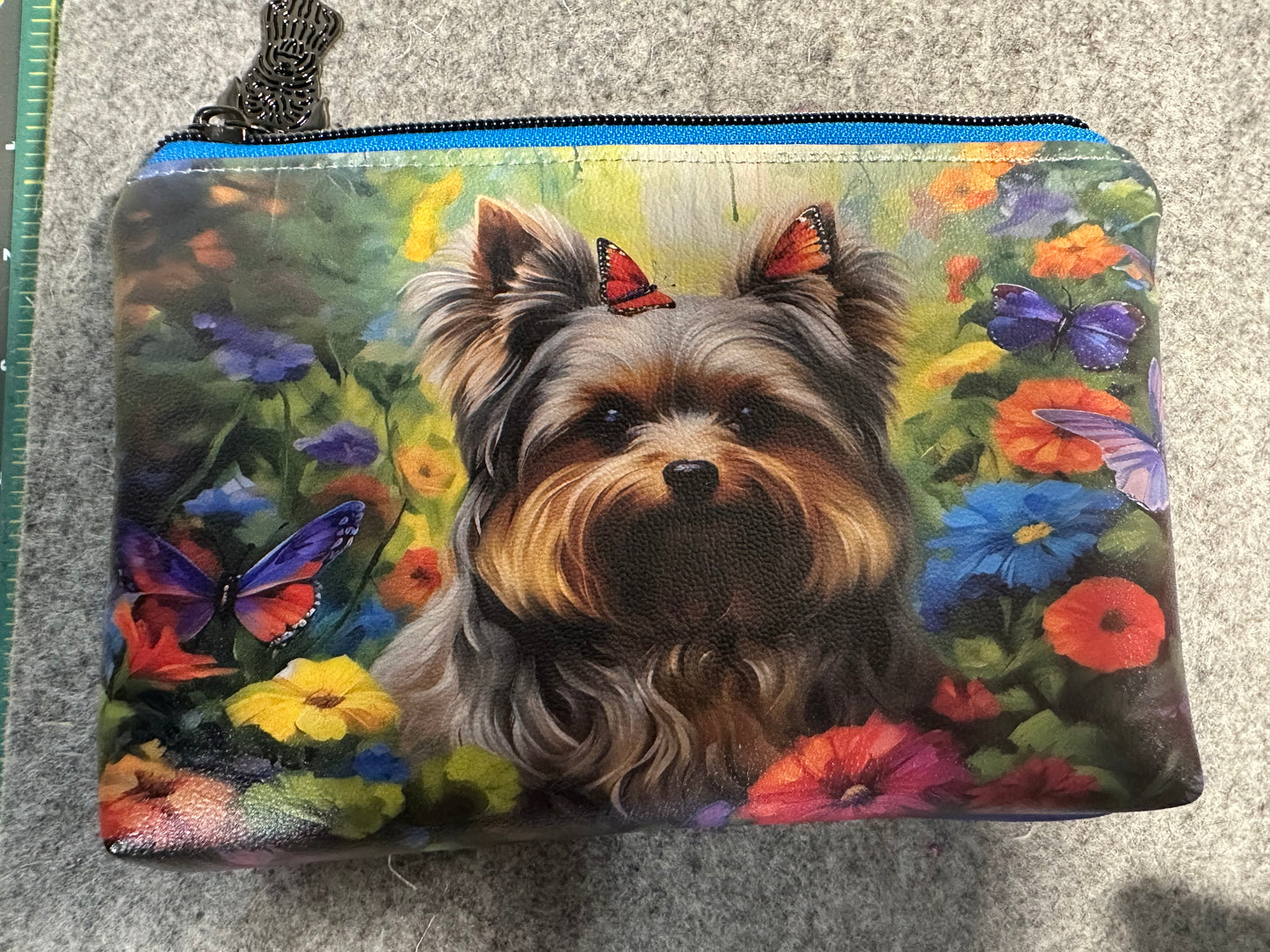 Small Yorkie Accessory Bag (4x6)