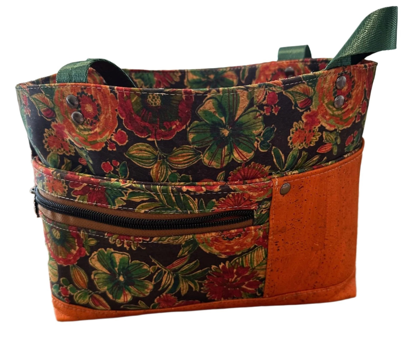 Floral print bag