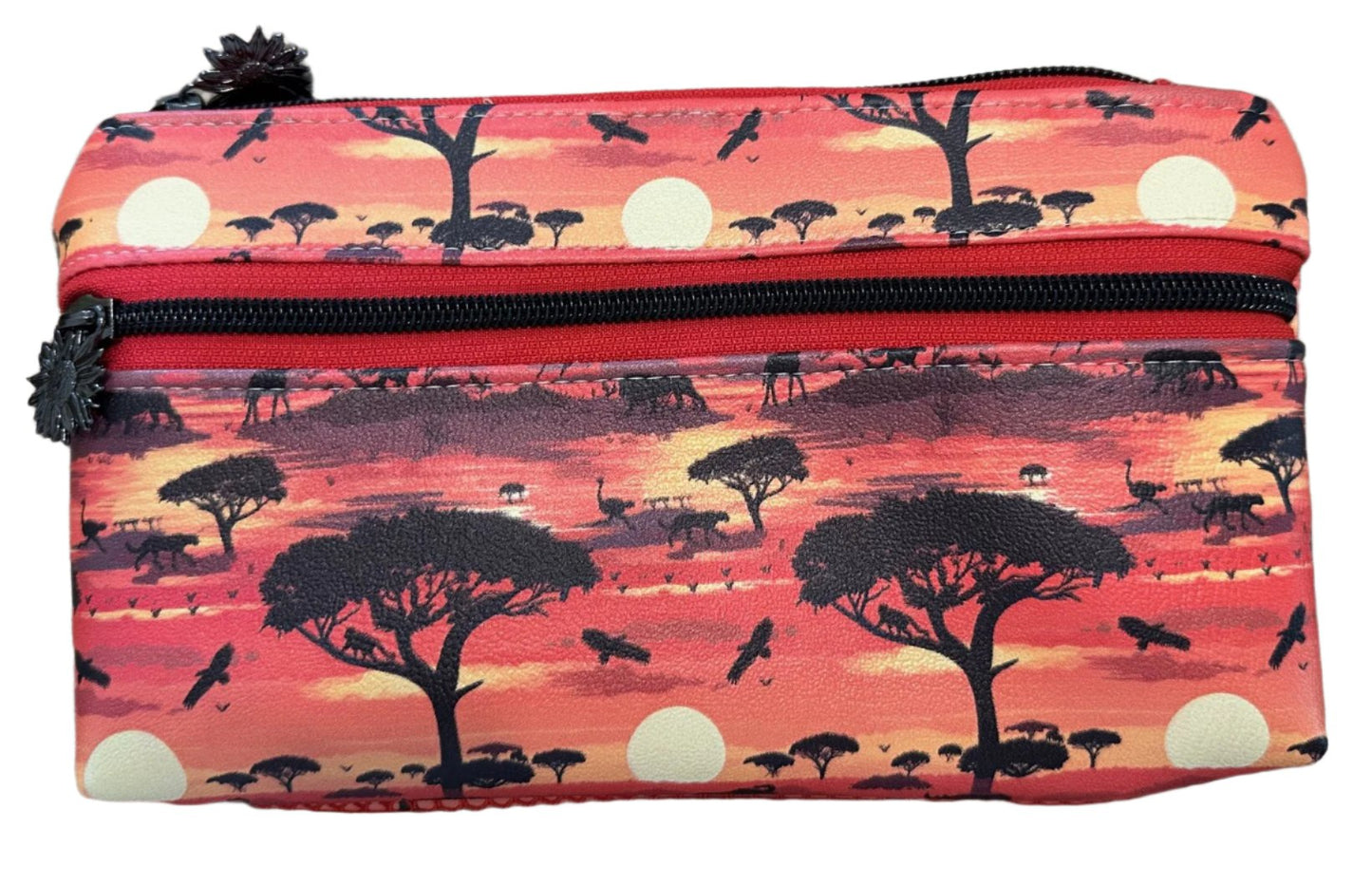 Safari Print Accessory Bag